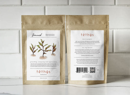 GROUND: Organic + Regeneratively Grown BLACK Matcha